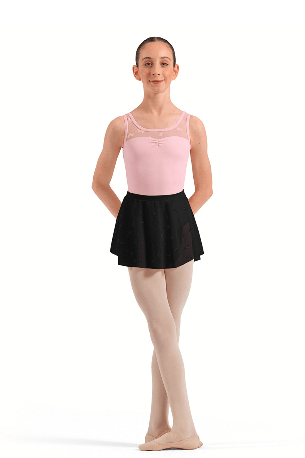 BLOCH CR10009 GIRLS PULL ON WRAP SKIRT - The Dance Shoppe