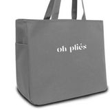 COVET DANCE OP-TOTE OH PLI&Eacute;S GREY TOTE BAG
