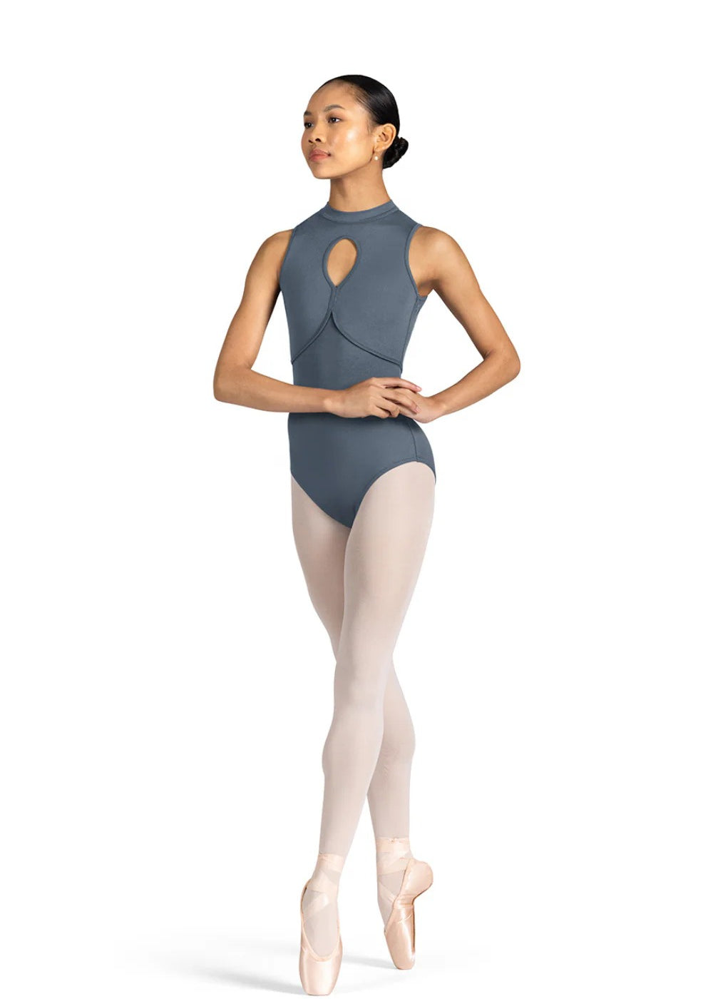 BLOCH L3395 WOMEN KALI FLORAL OPEN BACK LEOTARD
