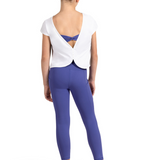 BLOCH CZ4252 GIRLS BOAT NECK T-SHIRT