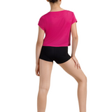 M745C GIRLS BALLET PRINT T-SHIRT-MIRELLA
