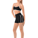 BLOCH D55689G GIRLS ECLIPSE PIPING SHORT - The Dance Shoppe