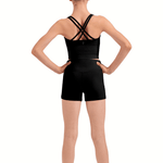 BLOCH CR90015 GIRLS RIB WAISTBAND SHORTS - The Dance Shoppe