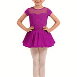BLOCH CL20012 GIRLS CAP SLEEVE TUTU LEOTARD - The Dance Shoppe