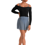 MIRELLA MS10005 WOMEN MESH HI-LO SKIRT - The Dance Shoppe