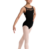 BLOCH CL70004 GIRLS BACK EMBROIDERED CAMISOLE LEOTARD