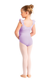 DANSHUZ 24104C GIRLS BROOKE PINCH FRONT NECK LEOTARD