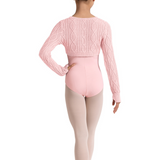 BLOCH CZ30009 GIRLS FIX WRAP KNIT CROP TOP
