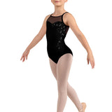 BLOCH CL4237 GIRLS LARYISA HALTERNECK LEOTARD