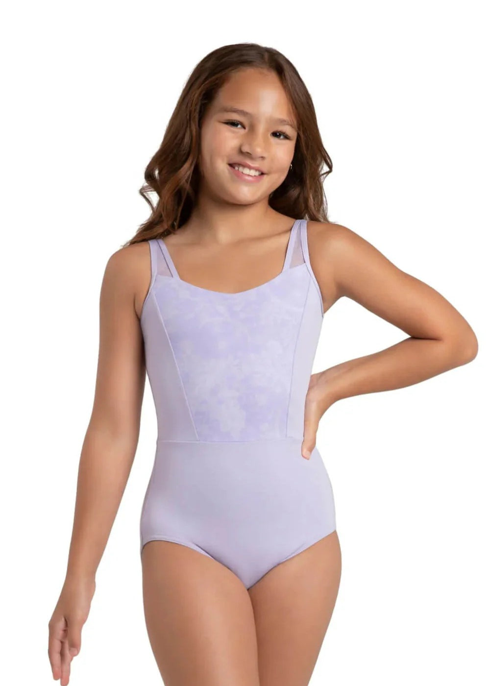 CAPEZIO 12292C GIRLS JEWEL GARDEN LAPIS TANK LEOTARD
