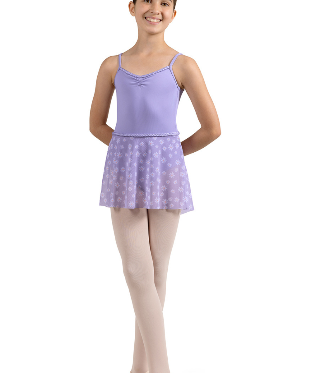 MS900C GIRLS PRINTED MESH SKIRT-MIRELLA