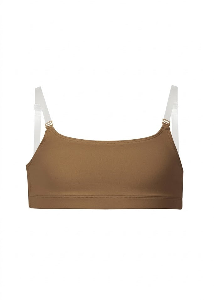 BLOCH CZ3177 GIRLS LEIA CROP TOP