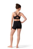 MIRELLA M90001L WOMEN STRIPED HIGH WAIST SHORT