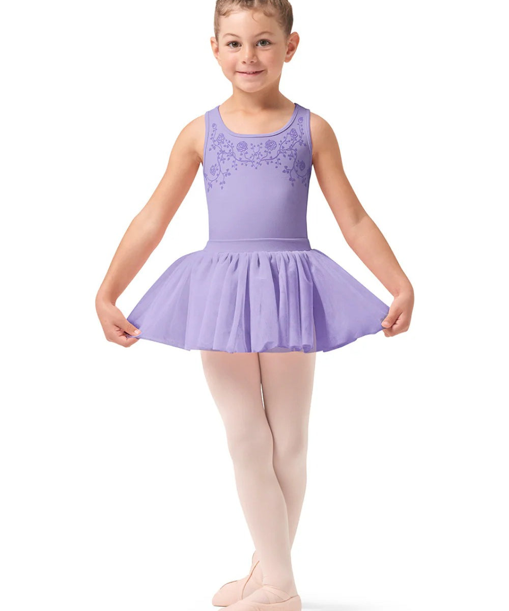 GIRLS LEILA CROSS BACK TUTU DRESS- BLOCH