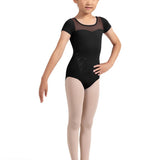 GIRLS LEILANI CAP SLEEVE LEOTARD- BLOCH