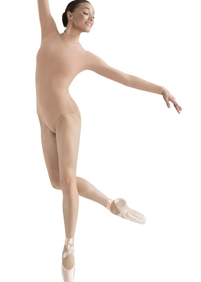 BLOCH L5609 WOMEN LEPSI LONG SLEEVE LEOTARD