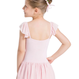 SO DANCA-BY85C GIRLS NALA SLEEVE LEOTARD WITH ATTACHED SKIRT