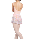 BLOCH R0241 WOMEN PARISA FLOCKED MESH PULL ON SKIRT