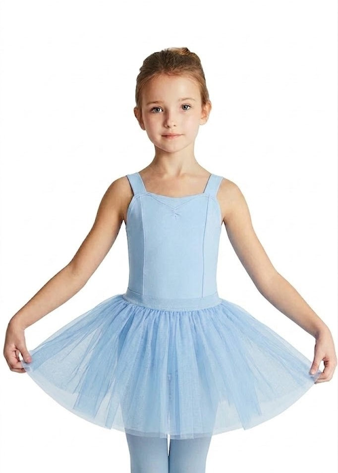 CAPEZIO 11312C GIRLS DOUBLE LAYER PULL ON SKIRT
