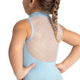 CAPEZIO 12002C GIRLS ZIP FRONT OPEN BACK TANK LEOTARD