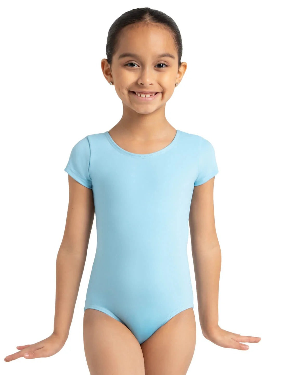 CAPEZIO TB132C SHORT SLEEVE LEOTARD