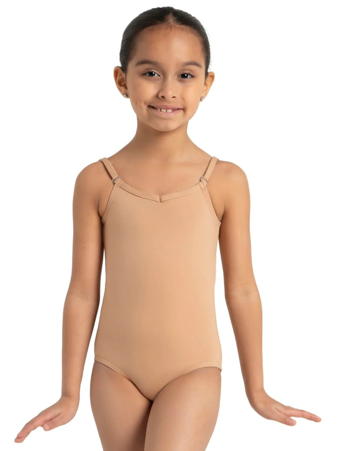 CAPEZIO TB1420C GIRLS ADJUSTABLE STRAPS CAMISOLE LEOTARD
