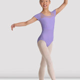 BLOCH CL20003 GIRLS MEI FLORAL CAP SLEEVE LEOTARD