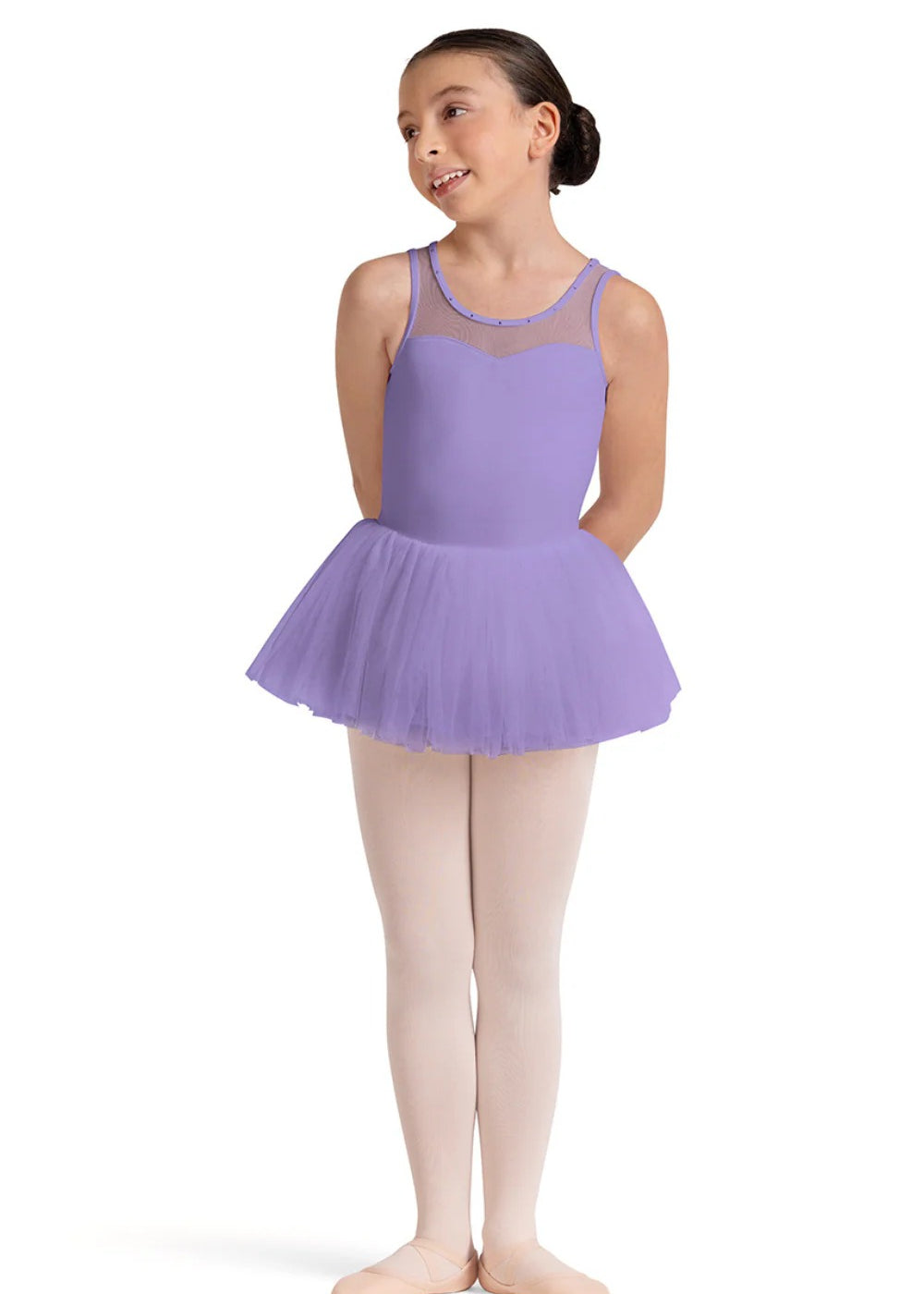 BLOCH CL50004 GIRLS MARIA FLORAL TANK TUTU DRESS