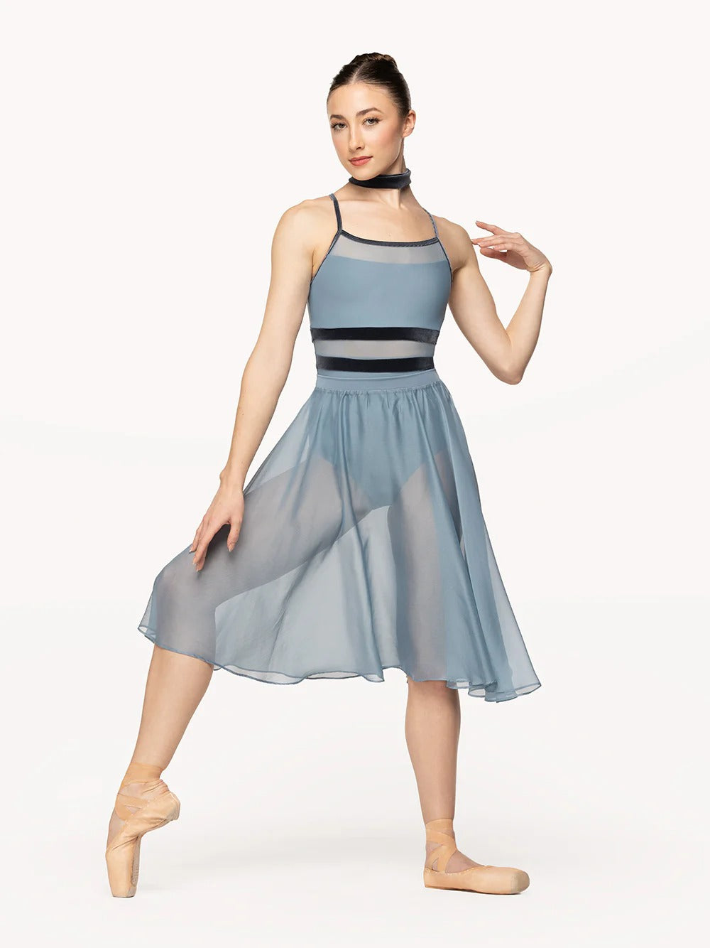 -ELEVE DANCEWEAR-WOMEN CHIFFON REHEARSAL SKIRT