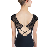 -ENERGETIKS-CL195 WOMEN MILA CROSS BACK LACE LEOTARD
