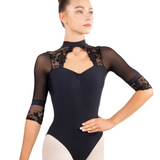 BALLET ROSA LUCIENNE WOMEN SWEETHEART HIGH NECK SLEEVE LEOTARD
