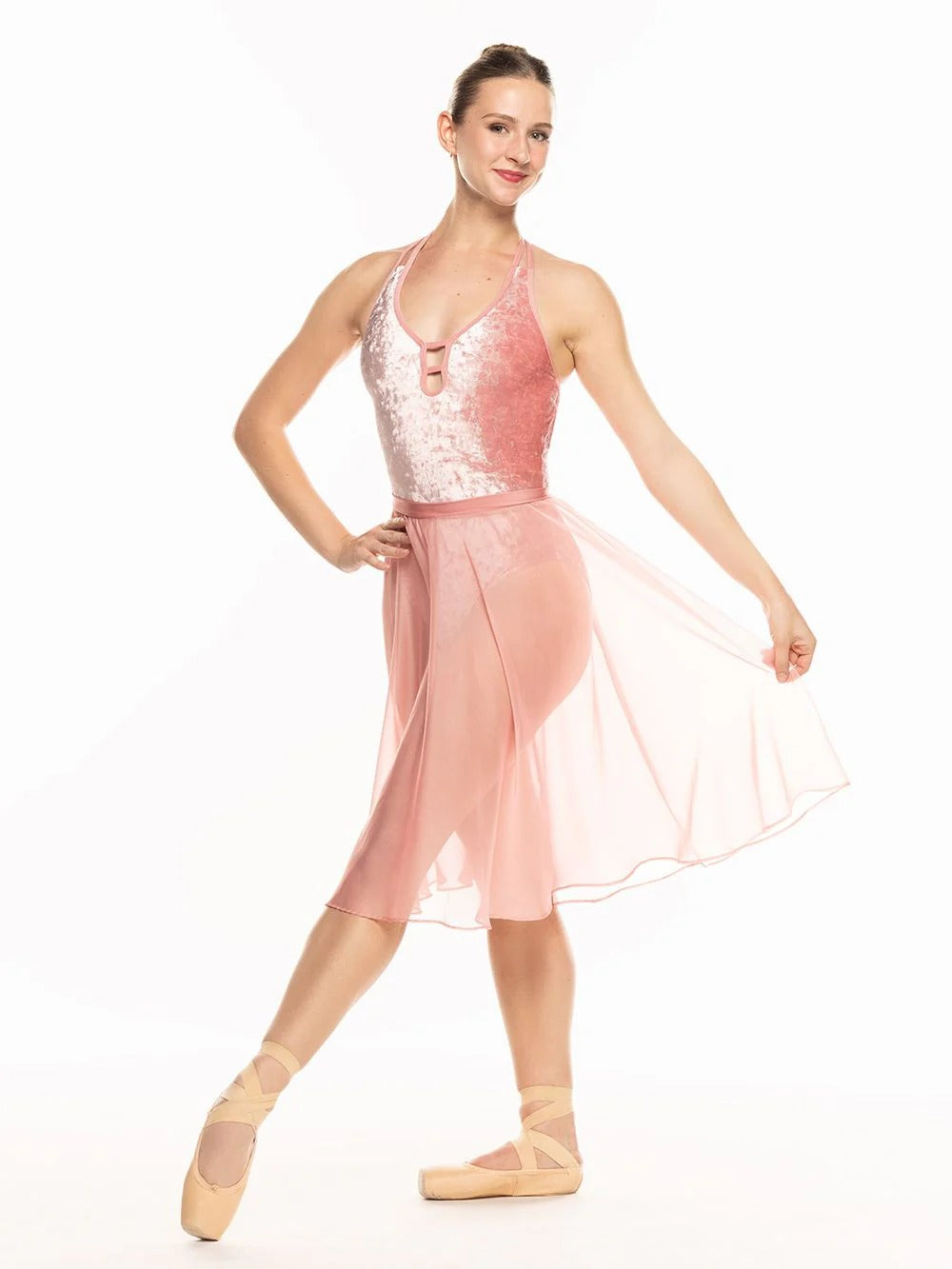-ELEVE DANCEWEAR-WOMEN CHIFFON REHEARSAL SKIRT