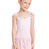 SO DANCA-BY85C GIRLS NALA SLEEVE LEOTARD WITH ATTACHED SKIRT