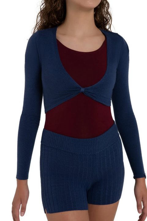 CAPEZIO CK11001W WOMEN HARMONIE CROPPED PINCH SWEATER