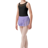 BLOCH CR0501 GIRLS SAGE MESH WRAP SKIRT