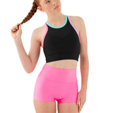 EVERY TURN GIRLS RACERBACK CROPPED SINGLET TOP