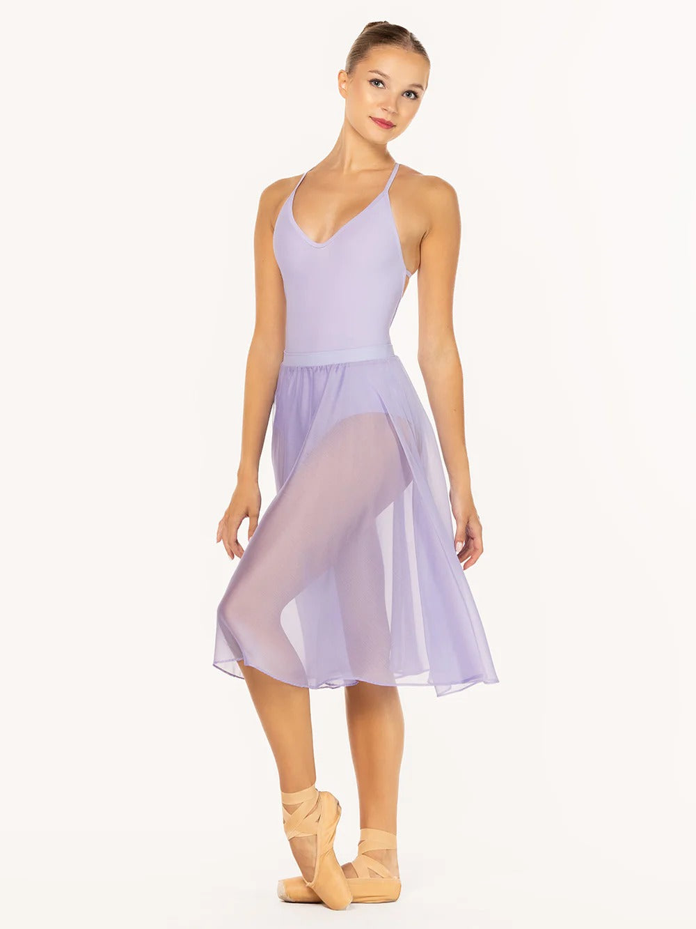 -ELEVE DANCEWEAR-WOMEN CHIFFON REHEARSAL SKIRT