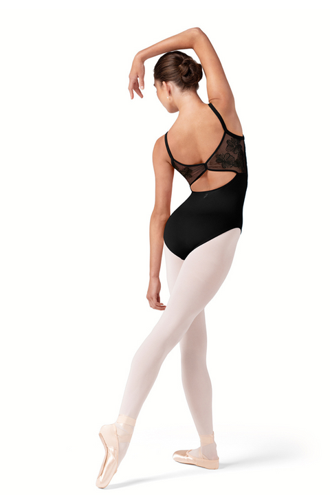 BLOCH L70002 WOMEN FB EMBROIDERED CAMISOLE LEOTARD