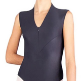 BALLET ROSA BRIA WOMEN ZIP FRONT CUP FLORAL BACK LEOTARD
