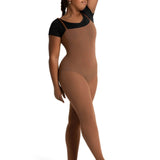 CAPEZIO 1811W ULTRASOFT CONVERTIBLE BODY TIGHT WITH CLEAR STRAPS