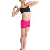 BLOCH CR2704 GIRLS MATEA V FRONT SHORTS