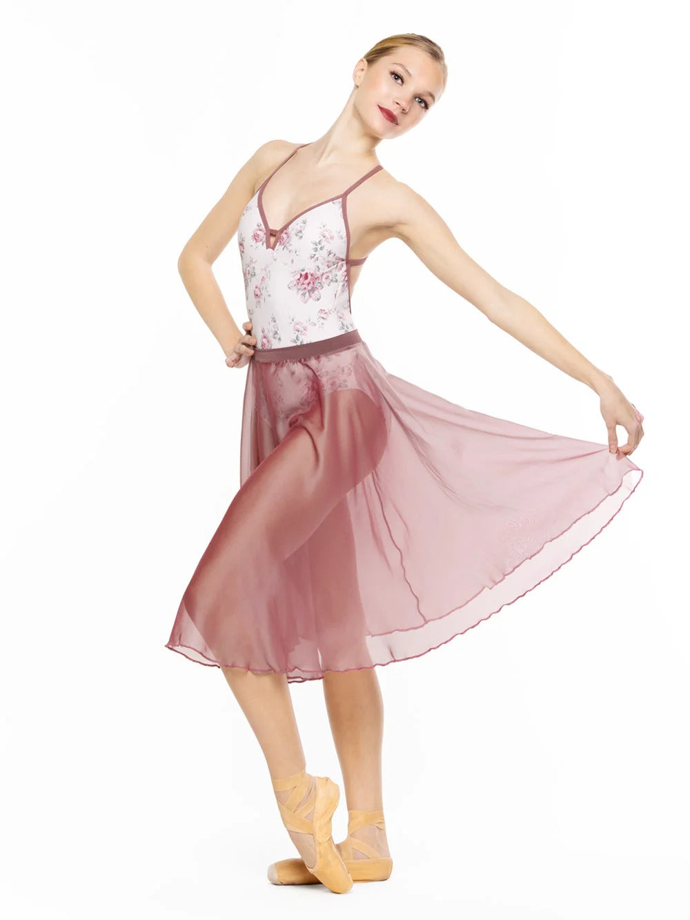 -ELEVE DANCEWEAR-WOMEN CHIFFON REHEARSAL SKIRT
