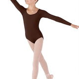 BLOCH CL5609 GIRLS MEGLIO LONG SLEEVE LEOTARD