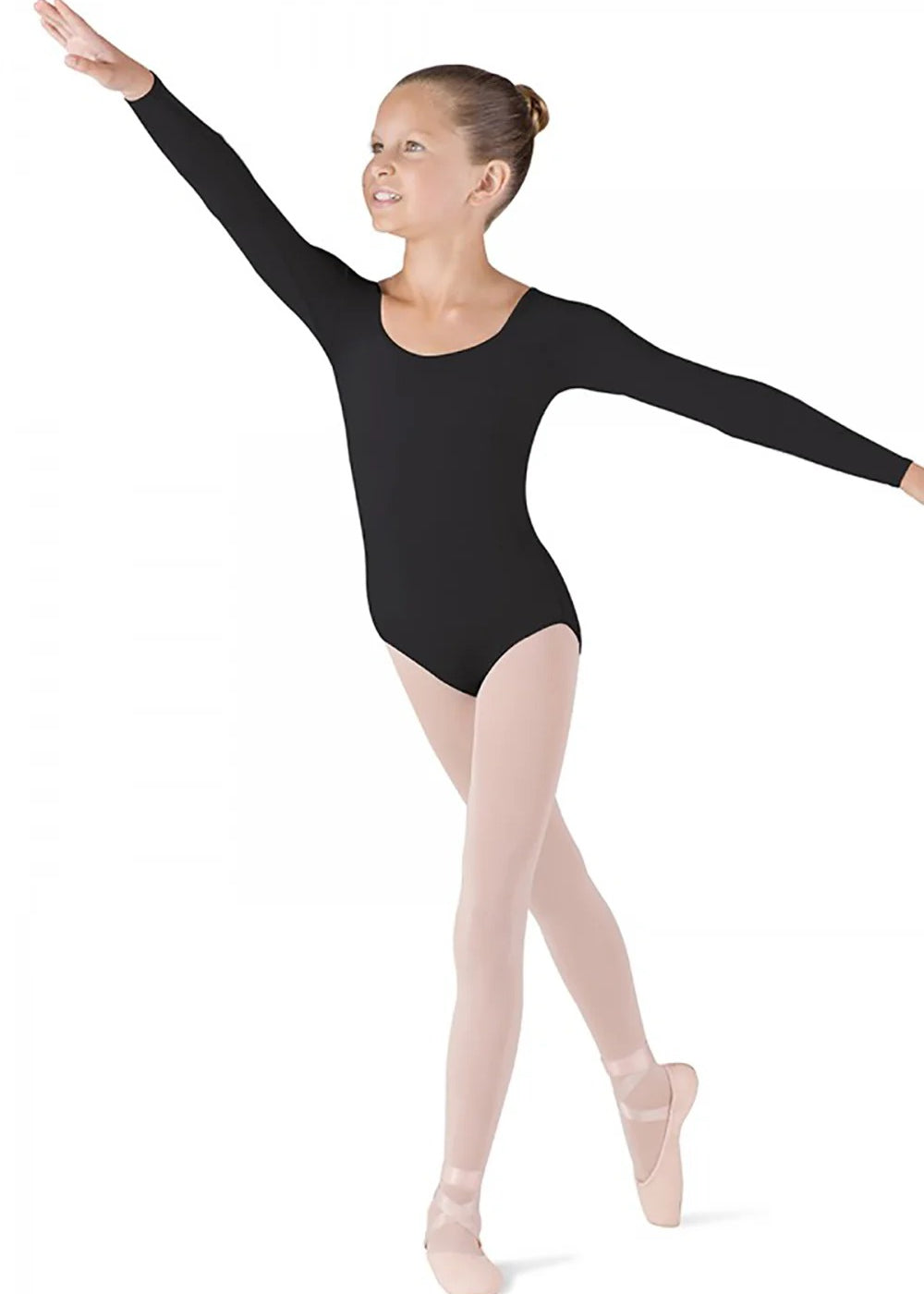 BLOCH CL5609 GIRLS MEGLIO LONG SLEEVE LEOTARD