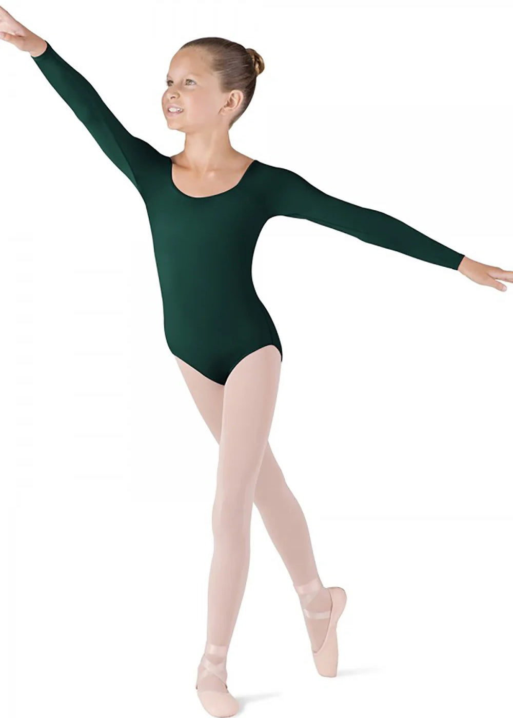 BLOCH CL5609 GIRLS MEGLIO LONG SLEEVE LEOTARD