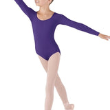 BLOCH CL5609 GIRLS MEGLIO LONG SLEEVE LEOTARD