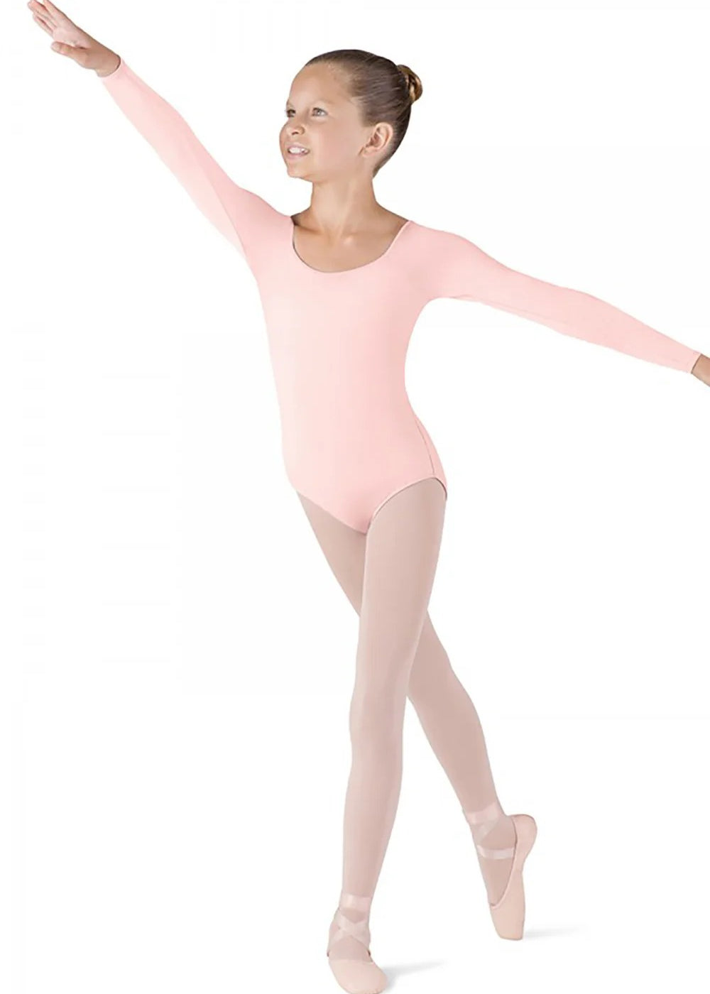 BLOCH CL5609 GIRLS MEGLIO LONG SLEEVE LEOTARD