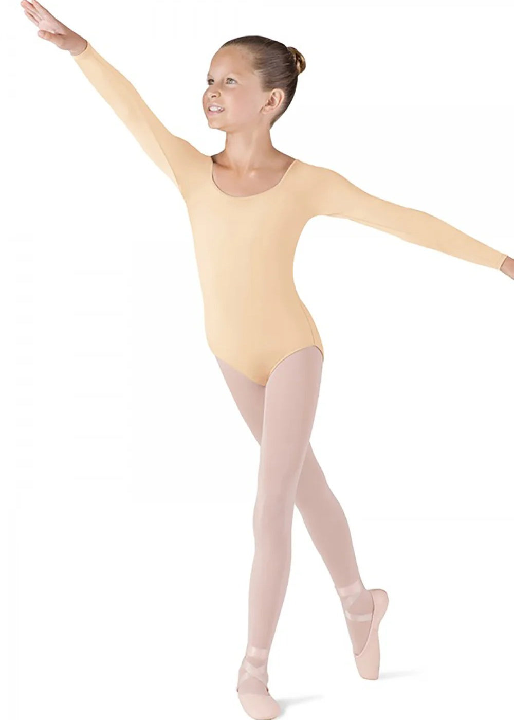 BLOCH CL5609 GIRLS MEGLIO LONG SLEEVE LEOTARD