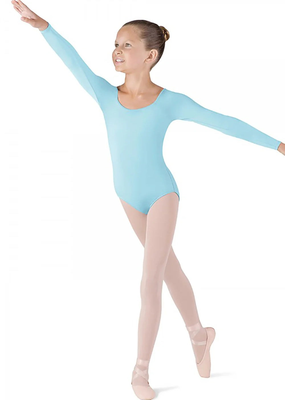 BLOCH CL5609 GIRLS MEGLIO LONG SLEEVE LEOTARD
