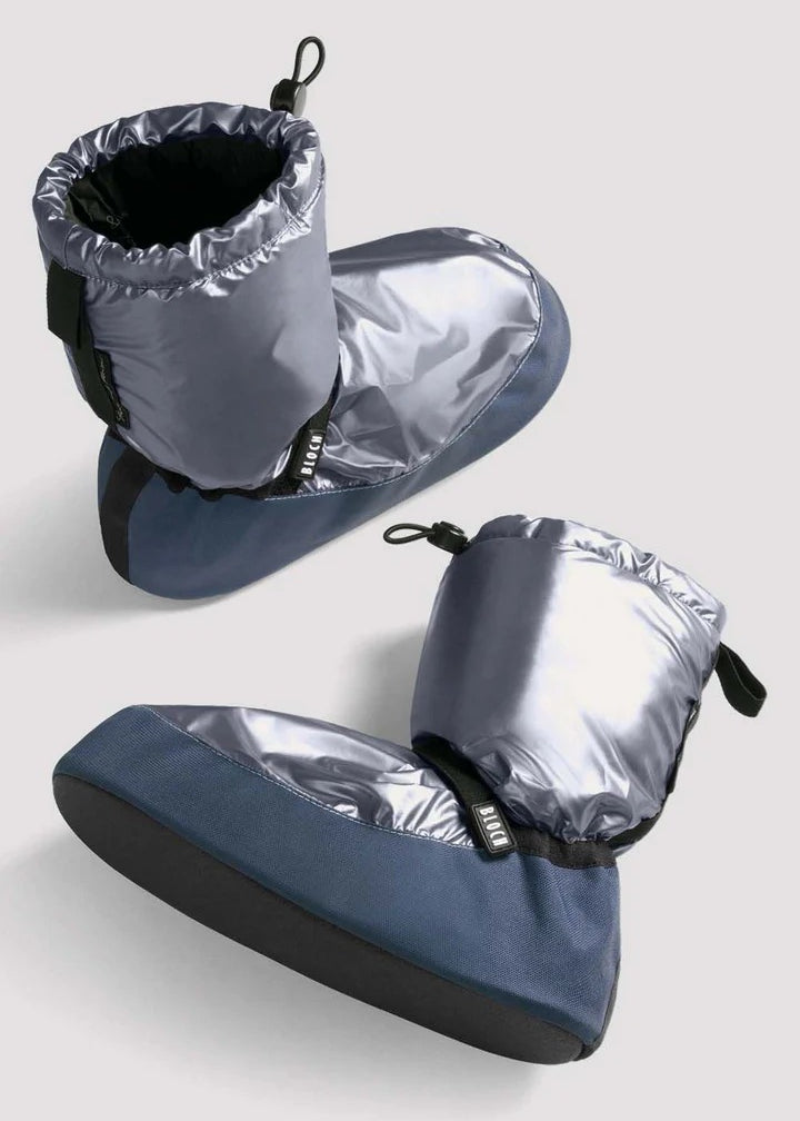 BLOCH IM009BM ADULT METALLIC WARM UP BOOTIE